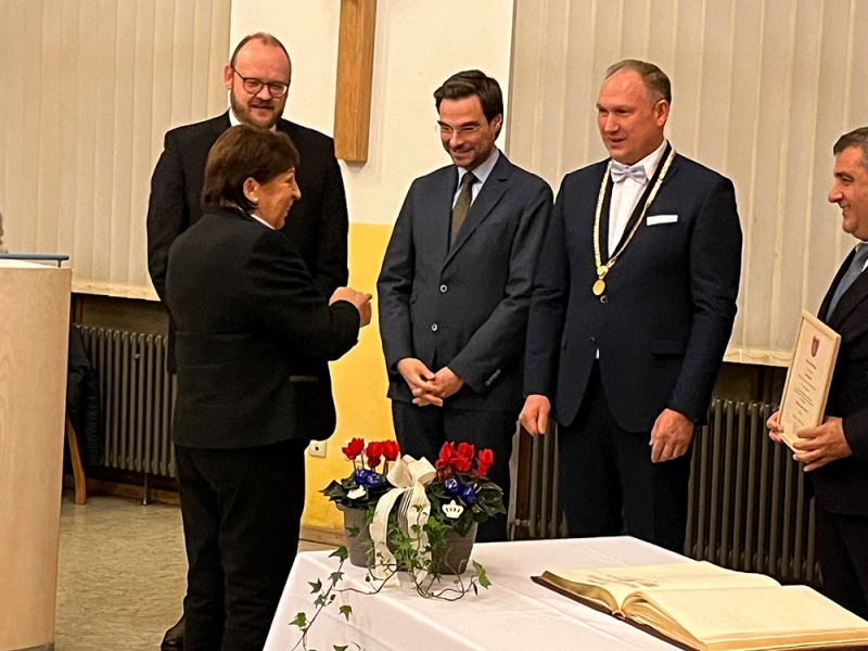 Bürgermedaille Rita Steiner