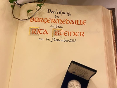 Bürgermedaille Rita Steiner