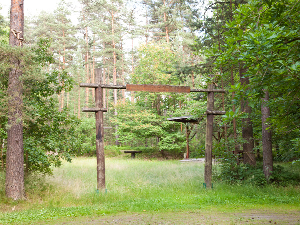 Waldforum im Manteler Wald nahe der Rupprechtsreuther Mühle