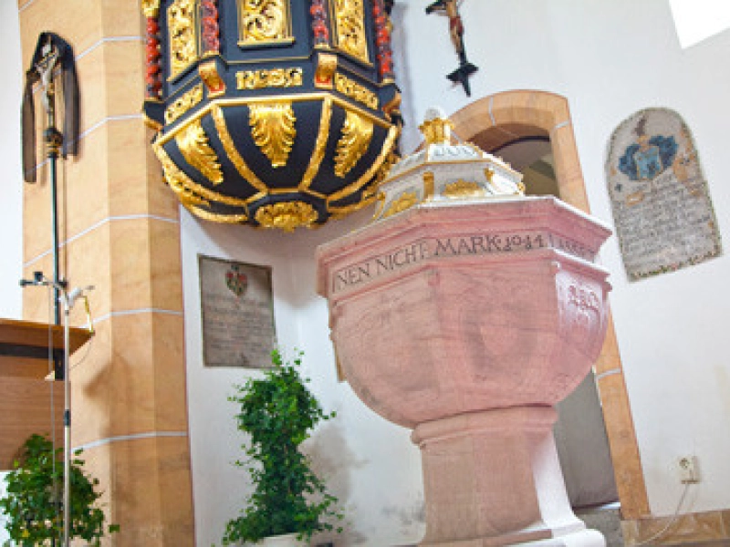 Evang. Pfarrkirche St. Peter und Paul in Mantel - Ansicht 12