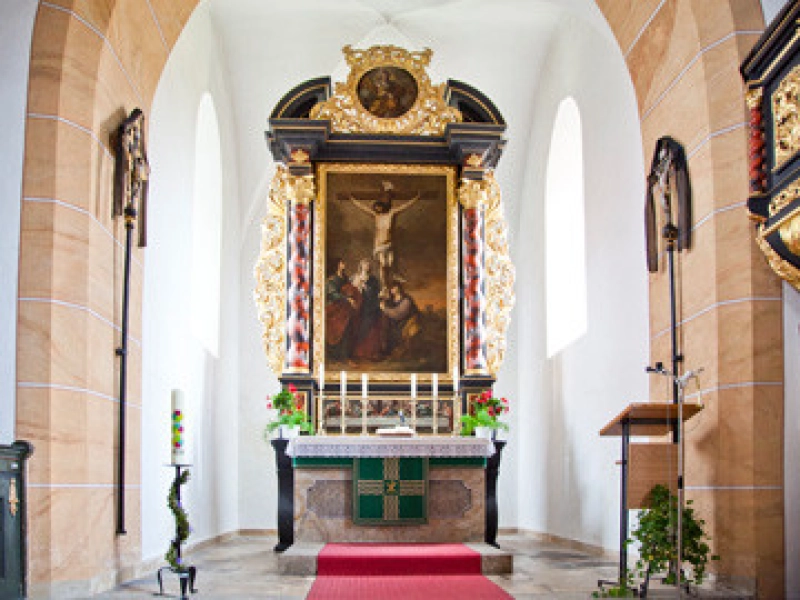 Evang. Pfarrkirche St. Peter und Paul in Mantel - Ansicht 7